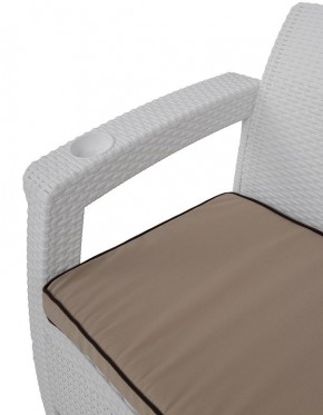Комплект уличной мебели Yalta Premium Terrace Set (Ялта) белый (+подушки под спину) в Екатеринбурге - ok-mebel.com | фото 5