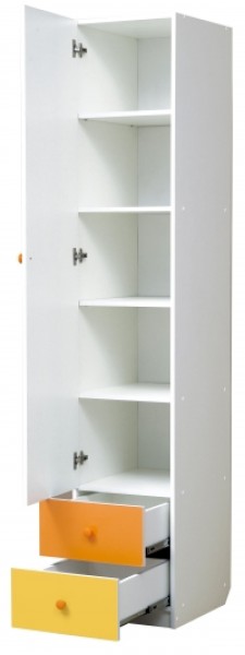 Шкаф 1-но дверный с ящиками Радуга (400) в Екатеринбурге - ok-mebel.com | фото 2