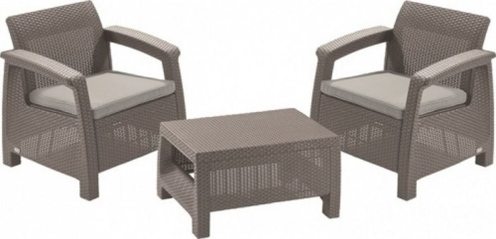 Комплект мебели розарио балкон rosario balcony set коричневый