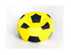 Кресло-мешок Мяч малый желто-черное в Екатеринбурге - ok-mebel.com | фото 1