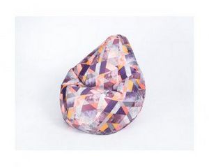 Кресло-мешок Груша велюр Сноу Манго большое в Екатеринбурге - ok-mebel.com | фото 1