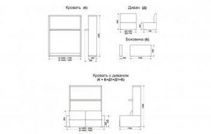 Кровать-диван трансформер Смарт 1 К(1600)+Б+Д1+Д1+Б в Екатеринбурге - ok-mebel.com | фото 2