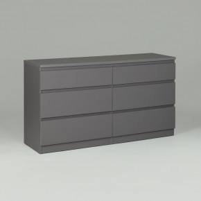 2.03.02.080.4 КАСТОР комод 6 ящиков RU серый в Екатеринбурге - ok-mebel.com | фото 1