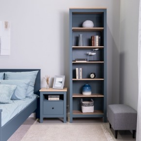 2.08.07.110.16 САГА стеллаж 70 темно-бирюзовый/ясень RU в Екатеринбурге - ok-mebel.com | фото 3