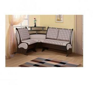 Диван кухонный угловой ДКУ - 2/2 ткань к-2 Марибель в Екатеринбурге - ok-mebel.com | фото 1