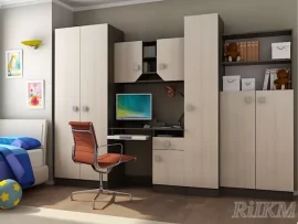 Стенка детская Юниор в Екатеринбурге - ok-mebel.com | фото 3