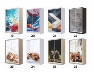 Шкаф-купе Хит 22-4-18/2-777 (фотопечать) в Екатеринбурге - ok-mebel.com | фото 4