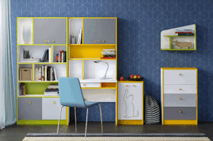 Стол письменный 12.41 Альфа с надстройкой 13.165 в Екатеринбурге - ok-mebel.com | фото 6