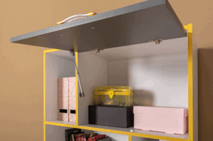 Стол письменный 12.41 Альфа с надстройкой 13.165 в Екатеринбурге - ok-mebel.com | фото 4