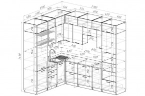 АНТИКА Кухонный гарнитур Гранд Прайм (2100*2700 мм) в Екатеринбурге - ok-mebel.com | фото 2