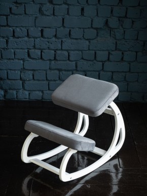 Балансирующий коленный стул Конёк Горбунёк (Белый) в Екатеринбурге - ok-mebel.com | фото 3