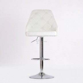 Барный стул Barneo N-94 Онлайн Хром Белый в Екатеринбурге - ok-mebel.com | фото 3