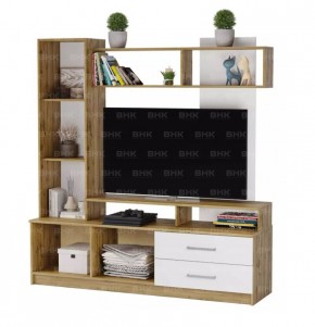 ДАРЬЯ Гостиная (Дуб Вотан/Белый глянец) в Екатеринбурге - ok-mebel.com | фото 5