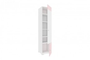Детская Алиса ПМ-332.21 исп.1 Шкаф комбинированный (c 2 дв.) ЛДСП Белый матовый - МДФ розовый в Екатеринбурге - ok-mebel.com | фото 2
