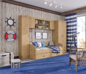 Детская Фрегат (модульная) Дуб Бунратти в Екатеринбурге - ok-mebel.com | фото 2
