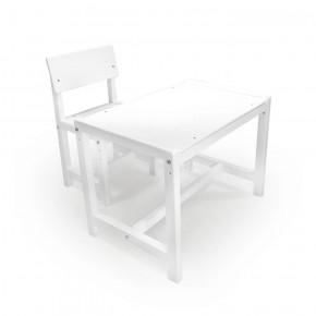 Детский растущий комплект стол и стул Я САМ "Лофт" (Белый, Белый) в Екатеринбурге - ok-mebel.com | фото