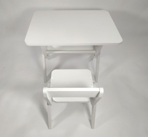 Детский растущий стол-парта и стул Я САМ "Умка" (Белый) в Екатеринбурге - ok-mebel.com | фото 5