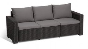 Диван Калифорния 3-х местный (California 3 Sofa), графит в Екатеринбурге - ok-mebel.com | фото 2