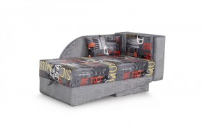 Диван-кровать Джеки-2 Стандарт (вариант 4) Мьюзик графит/Мора серый в Екатеринбурге - ok-mebel.com | фото 1