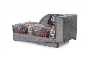 Диван-кровать Джеки-2 Стандарт (вариант 4) Мьюзик графит/Мора серый в Екатеринбурге - ok-mebel.com | фото 3