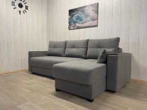 Диван угловой Комфорт-3 (НПБ+МДФ) велюр Galaxy Lite 26 в Екатеринбурге - ok-mebel.com | фото 2