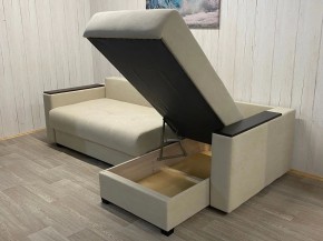 Диван угловой Комфорт-3 (НПБ+МДФ) велюр Luma 01 в Екатеринбурге - ok-mebel.com | фото 8