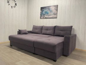 Диван угловой Комфорт-3 (НПБ+МДФ) велюр Monaco 8 в Екатеринбурге - ok-mebel.com | фото 2