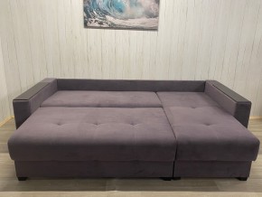 Диван угловой Комфорт-3 (НПБ+МДФ) велюр Monaco 8 в Екатеринбурге - ok-mebel.com | фото 4