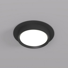 DK2090-BK Встраиваемый светильник FLAT, IP 20, до 15 Вт, GX53, LED, черный, алюминий в Екатеринбурге - ok-mebel.com | фото