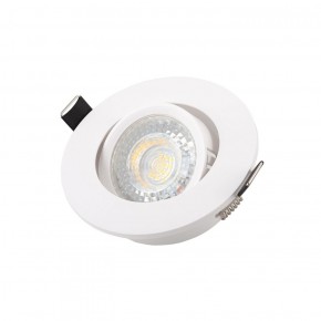 DK3020-WH Встраиваемый светильник, IP 20, 10 Вт, GU5.3, LED, белый, пластик в Екатеринбурге - ok-mebel.com | фото 3