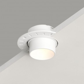 DK3056-WH Встраиваемый светильник под шпатлевку, IP20, до 15 Вт, LED, GU5,3, белый, пластик в Екатеринбурге - ok-mebel.com | фото 2