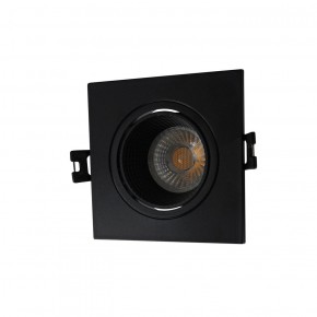 DK3071-BK Встраиваемый светильник, IP 20, 10 Вт, GU5.3, LED, черный/черный, пластик в Екатеринбурге - ok-mebel.com | фото 1