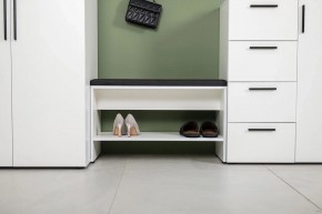 ЭЙР прихожая (модульная) Белый Шагрень в Екатеринбурге - ok-mebel.com | фото 23