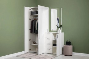 ЭЙР прихожая (модульная) Белый Шагрень в Екатеринбурге - ok-mebel.com | фото 24