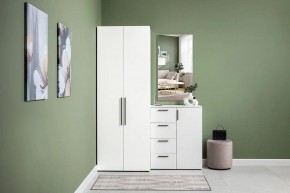 ЭЙР прихожая (модульная) Белый Шагрень в Екатеринбурге - ok-mebel.com | фото 26