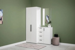 ЭЙР прихожая (модульная) Белый Шагрень в Екатеринбурге - ok-mebel.com | фото 3