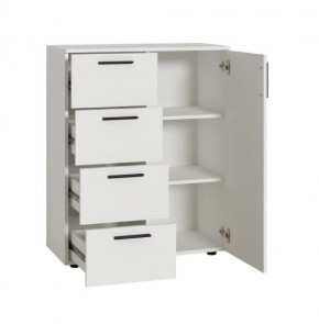 ЭЙР прихожая (модульная) Белый Шагрень в Екатеринбурге - ok-mebel.com | фото 9