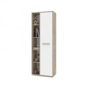 ФЛОРИДА Ф12 Шкаф-стеллаж (дуб серый/белый) в Екатеринбурге - ok-mebel.com | фото