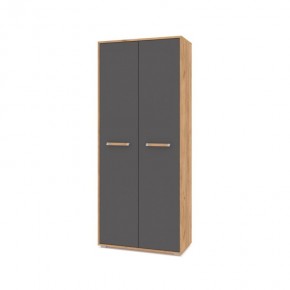 ФЛОРИДА Ф20 Шкаф 2-х створчаты (дуб золотой/графит) в Екатеринбурге - ok-mebel.com | фото