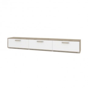 ФЛОРИДА Ф33 Тумба ТВ (дуб серый/белый) в Екатеринбурге - ok-mebel.com | фото