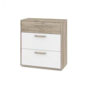 ФЛОРИДА Ф41 Комод (дуб серый/белый) в Екатеринбурге - ok-mebel.com | фото