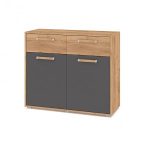 ФЛОРИДА Ф42 Комод (дуб золотой/графит) в Екатеринбурге - ok-mebel.com | фото