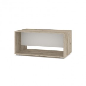 ФЛОРИДА Ф61 Стол журнальный (полка) дуб серый/белый в Екатеринбурге - ok-mebel.com | фото