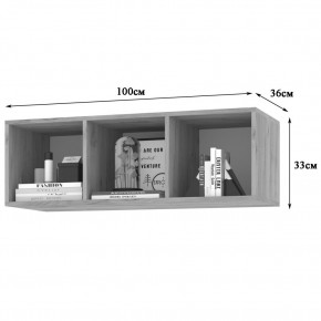 ФЛОРИДА Гостиная (модульная) дуб серый/белый в Екатеринбурге - ok-mebel.com | фото 12