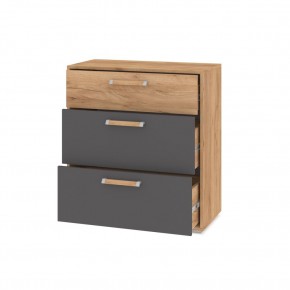 ФЛОРИДА Гостиная (модульная) дуб золотой/графит в Екатеринбурге - ok-mebel.com | фото 10