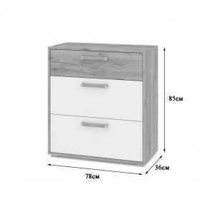 ФЛОРИДА Гостиная (модульная) дуб золотой/графит в Екатеринбурге - ok-mebel.com | фото 9