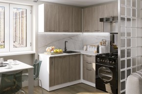 ФЬЮДЖИ Кухонный гарнитур Мега Прайм (1600*1700 мм) в Екатеринбурге - ok-mebel.com | фото