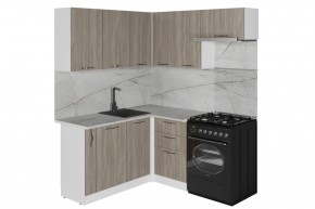 ФЬЮДЖИ Кухонный гарнитур Мега Прайм (1600*1700 мм) в Екатеринбурге - ok-mebel.com | фото 3