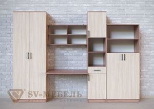 Детская стенка Город SV в Екатеринбурге - ok-mebel.com | фото 1