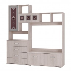 Гостиная Белла (модульная) ясень белый в Екатеринбурге - ok-mebel.com | фото 2